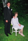 Mom & David
